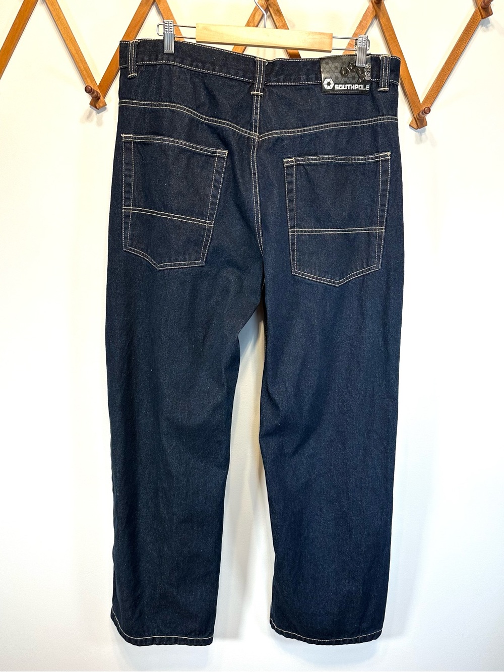 Southpole Vintage Y2K Baggy Denim Jeans – Size 42x34